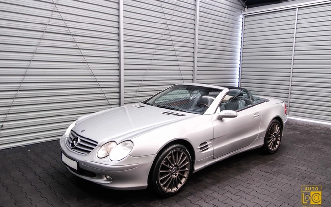 Mercedes-Benz SL cena 59999 przebieg: 73000, rok produkcji 2004 z Czempiń małe 529